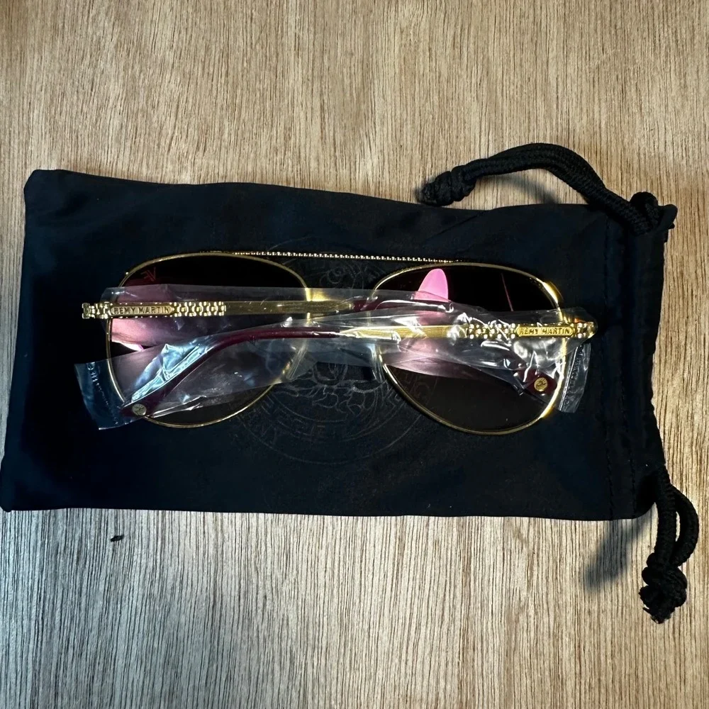 Vintage Frames Company VF Remy Martin Aviator Sunglasses Gold Gradient Lens